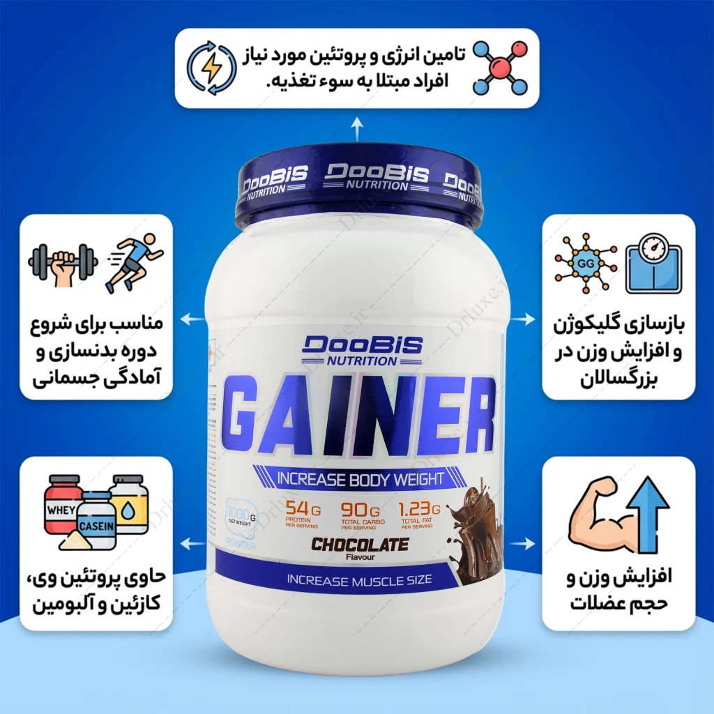 پودر گینر پرو کمپلکس دوبیس 1000 گرم